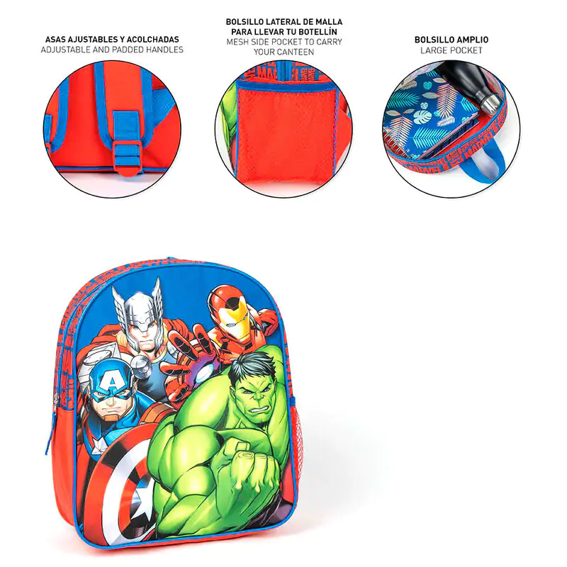 Marvel Bosszúállók táska hátizsák 29cm termékfotó