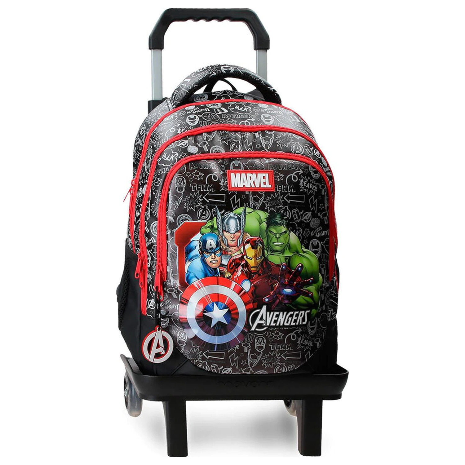 Marvel Bosszúállók Team gurulós táska 42cm termékfotó