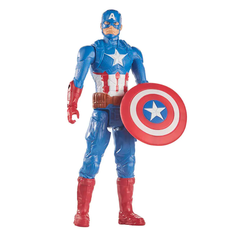 Marvel Bosszúállók Titan Hero Amerika Kapitány deluxe figura 30cm termékfotó