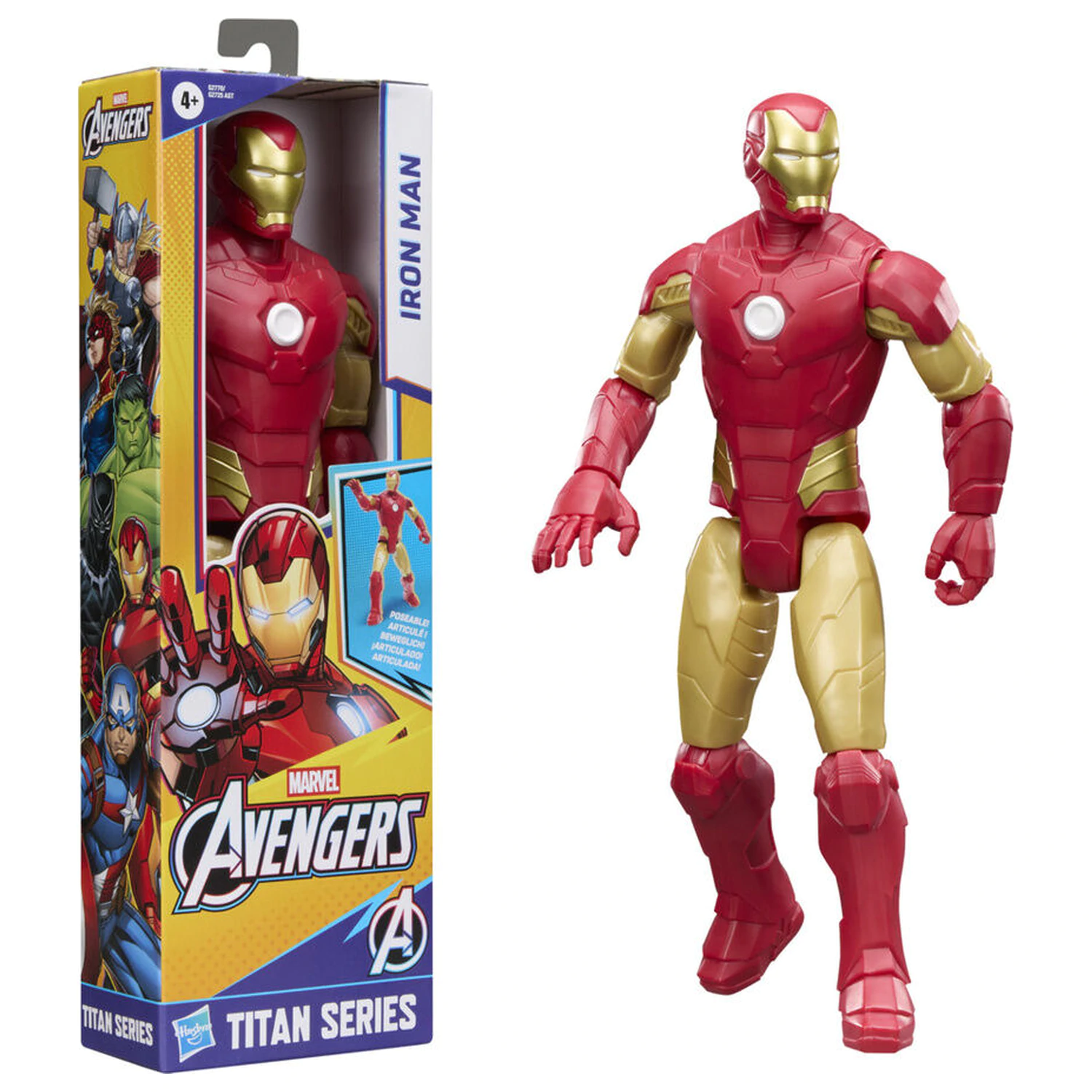 Marvel Bosszúállók Titan Series Iron Man figura 30cm termékfotó