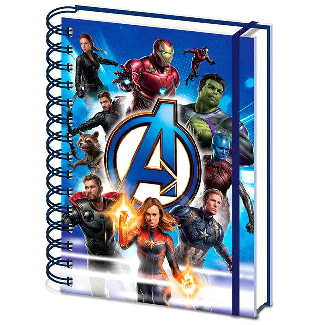 Marvel Bosszúállók Végjáték A5 jegyzetfüzet termékfotó