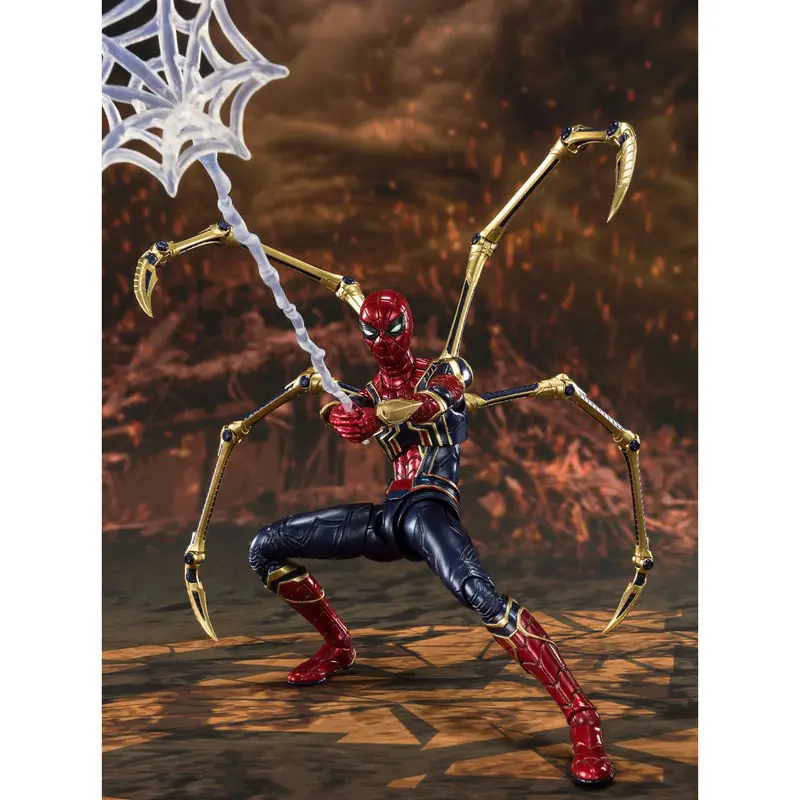 Marvel Bosszúállók Végjáték Iron Spider Final Battle figura 15cm termékfotó