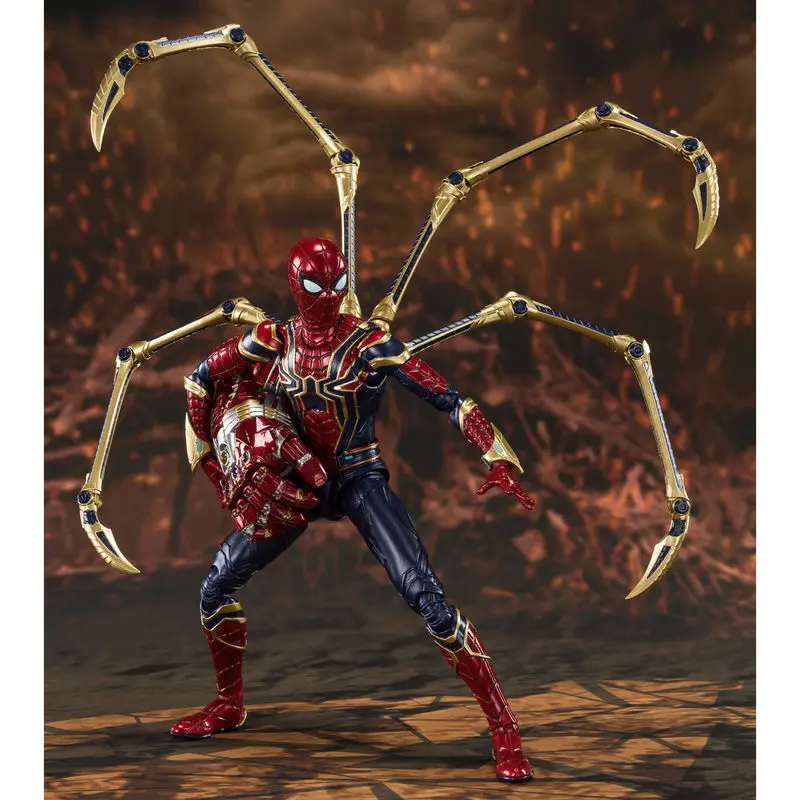 Marvel Bosszúállók Végjáték Iron Spider Final Battle figura 15cm termékfotó