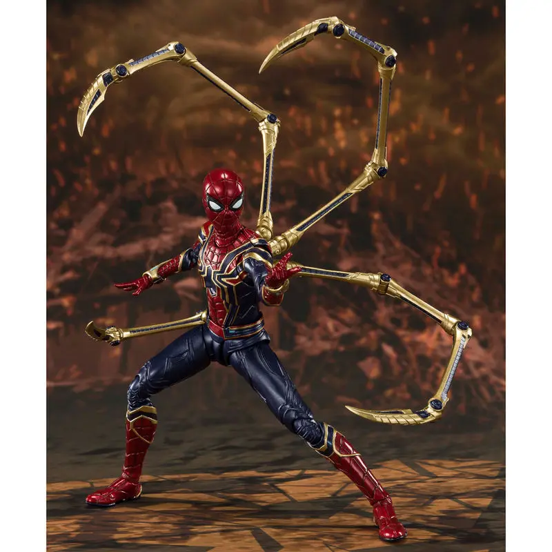 Marvel Bosszúállók Végjáték Iron Spider Final Battle figura 15cm termékfotó