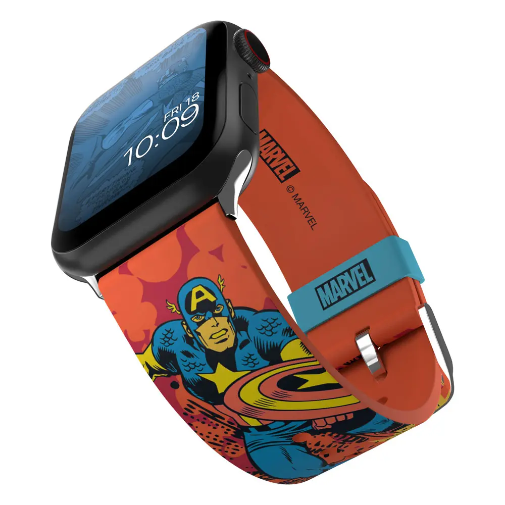 Marvel Captain America Blacklight óraszíj okosórákhoz termékfotó