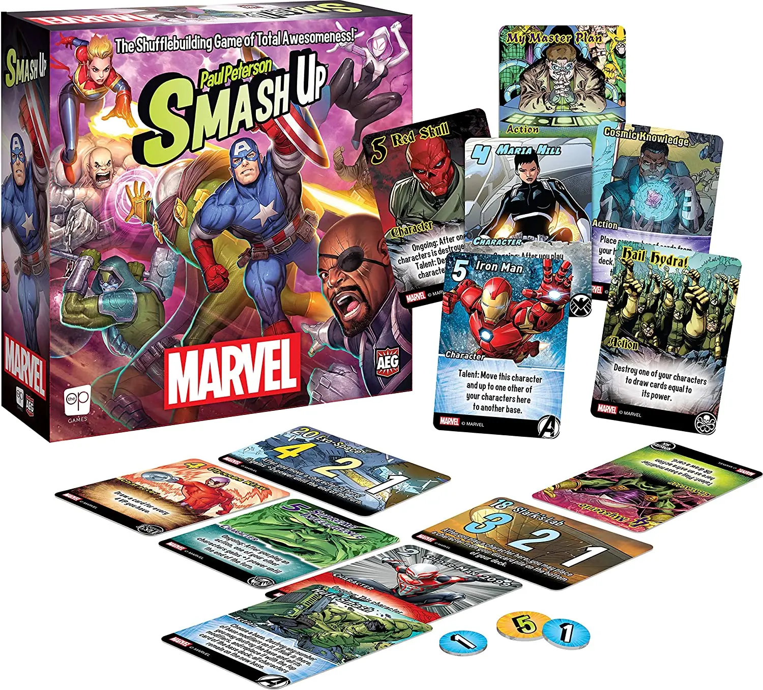 Marvel Card Game Smash Up: Marvel Angol nyelvű termékfotó