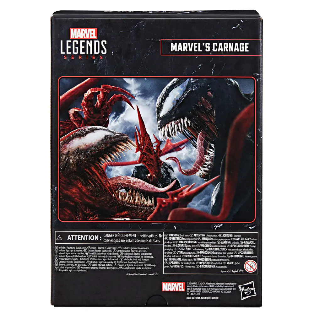 Marvel Carnage Venom Let There Be Carnage figure 15cm termékfotó