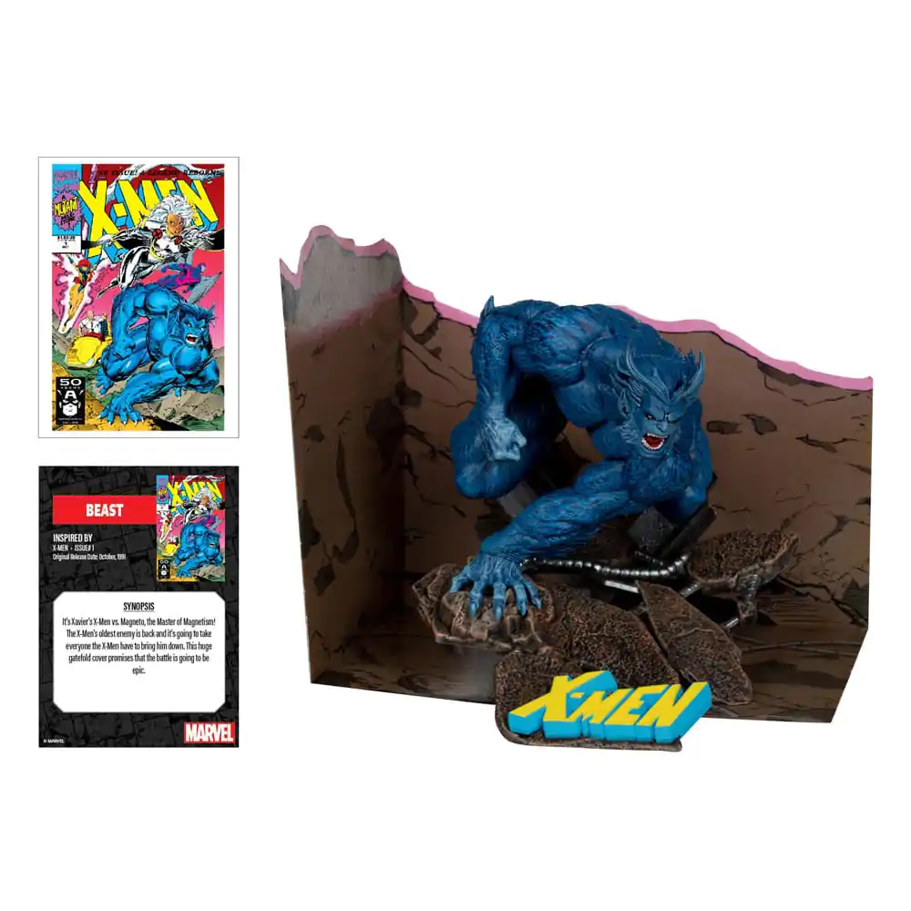 Marvel Collection 1/10 Beast (X-Men #1) PVC szobor figura 12 cm termékfotó