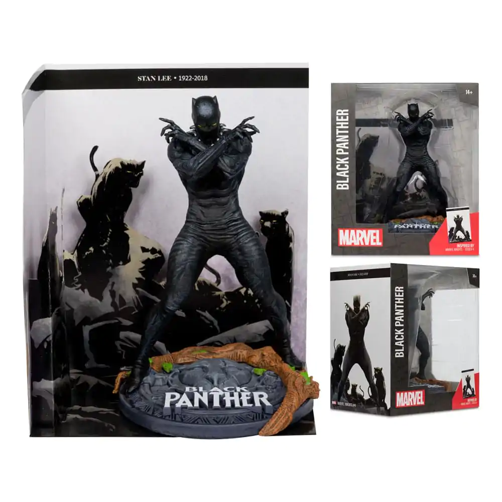 Marvel Collection 1/10 Black Panther (Marvel Knights #4) PVC szobor figura 17 cm termékfotó