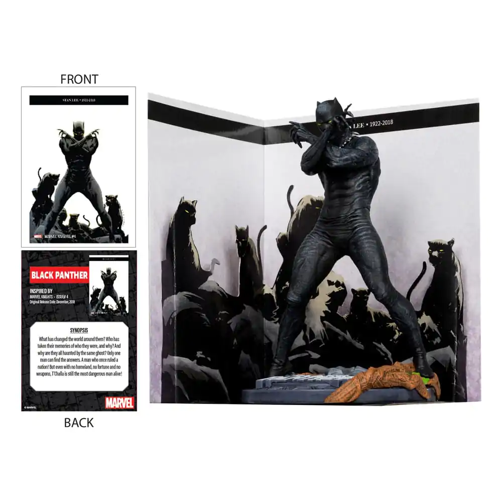 Marvel Collection 1/10 Black Panther (Marvel Knights #4) PVC szobor figura 17 cm termékfotó