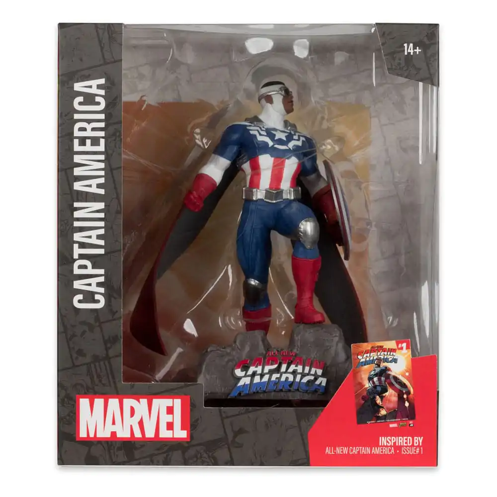 Marvel Collection 1/10 Captain America (All-New Captain America #1) PVC szobor figura 17 cm termékfotó