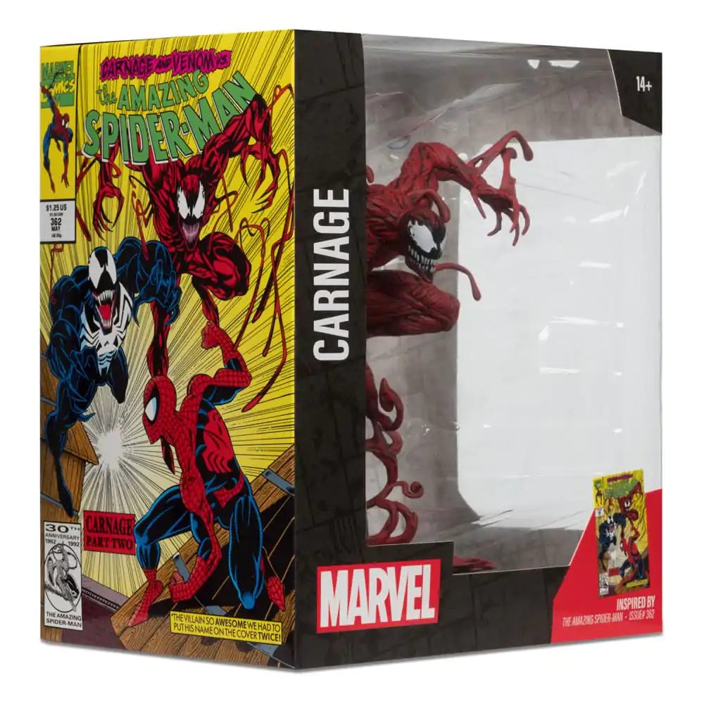 Marvel Collection 1/10 Carnage (The Amazing Spider-Man #362) PVC szobor figura 18 cm termékfotó