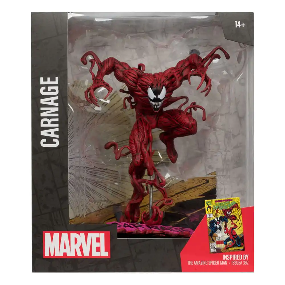 Marvel Collection 1/10 Carnage (The Amazing Spider-Man #362) PVC szobor figura 18 cm termékfotó