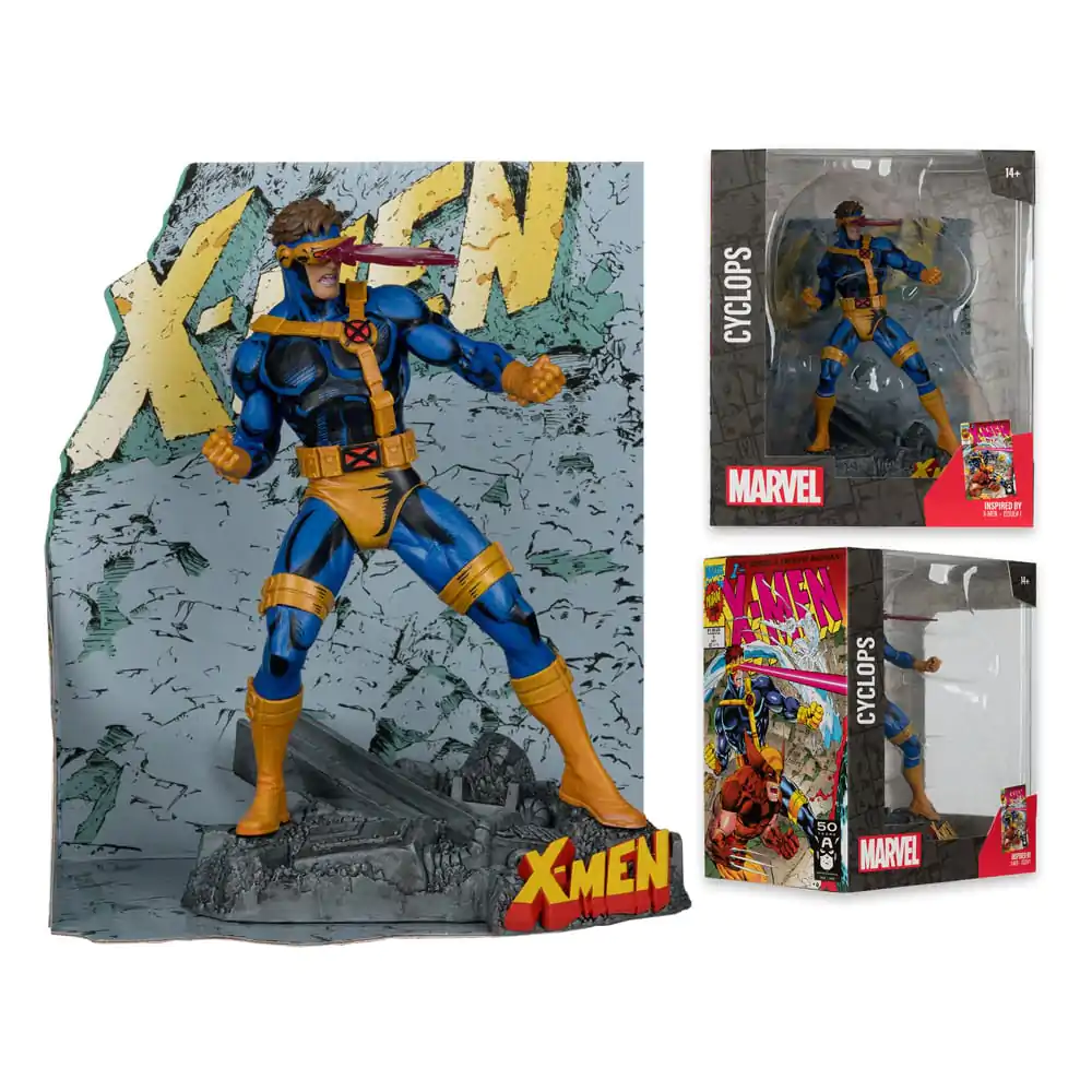 Marvel Collection 1/10 Cyclops (X-Men #1) PVC szobor figura 17 cm termékfotó