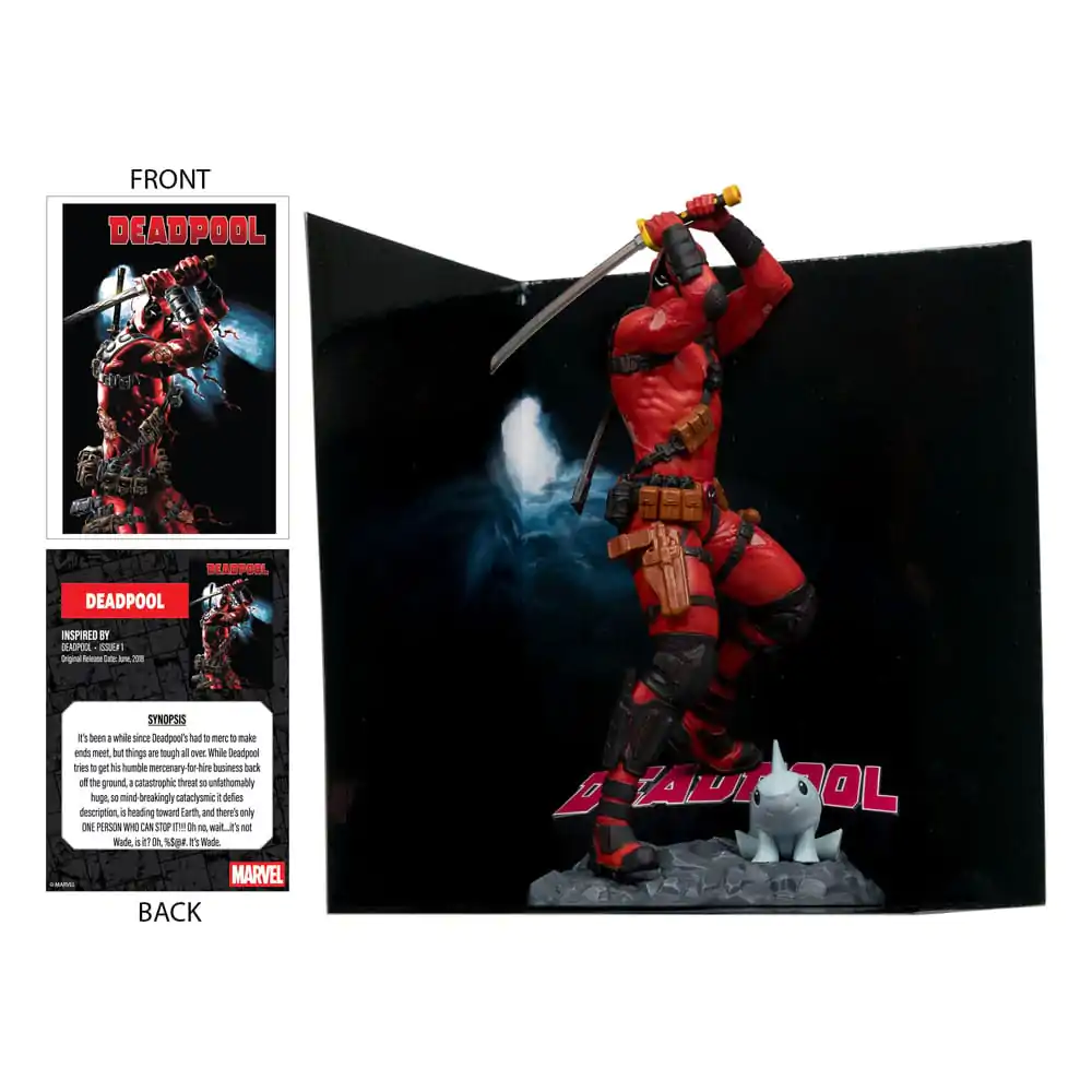 Marvel Collection 1/10 Deadpool (Deadpool #1) PVC szobor figura 18 cm termékfotó