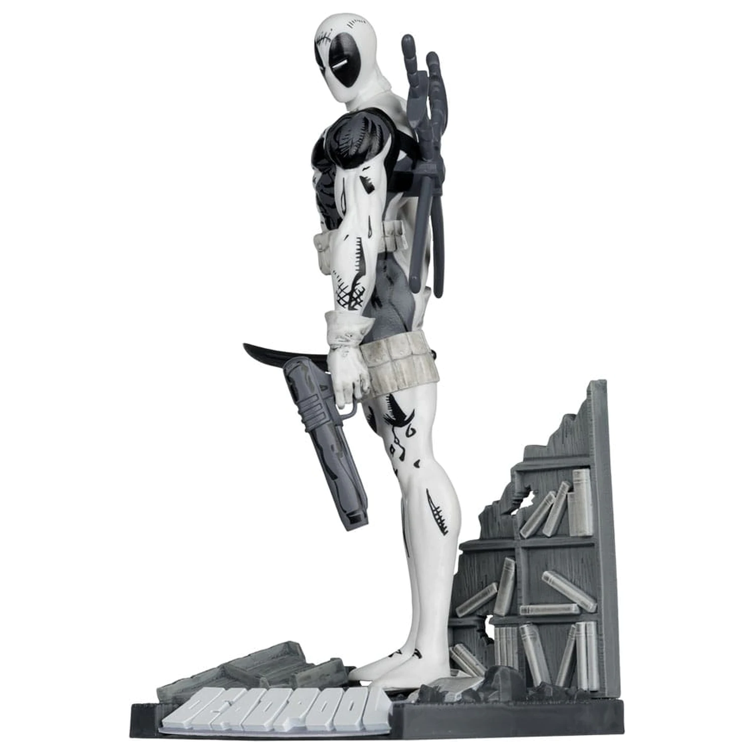 Marvel Collection 1/10 Deadpool (The New Mutants #98) (Line Art) (Gold Label) PVC szobor figura 17 cm termékfotó