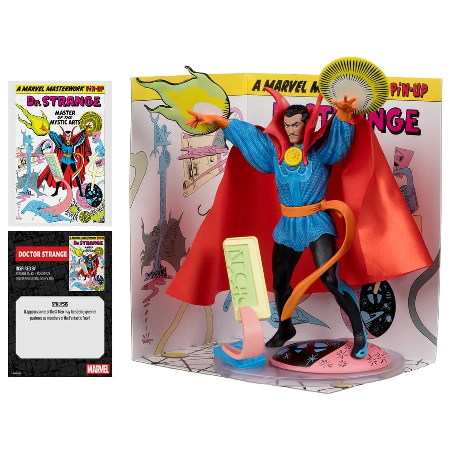 Marvel Collection 1/10 Doctor Strange (Strange Tales #128) PVC szobor figura 20 cm termékfotó
