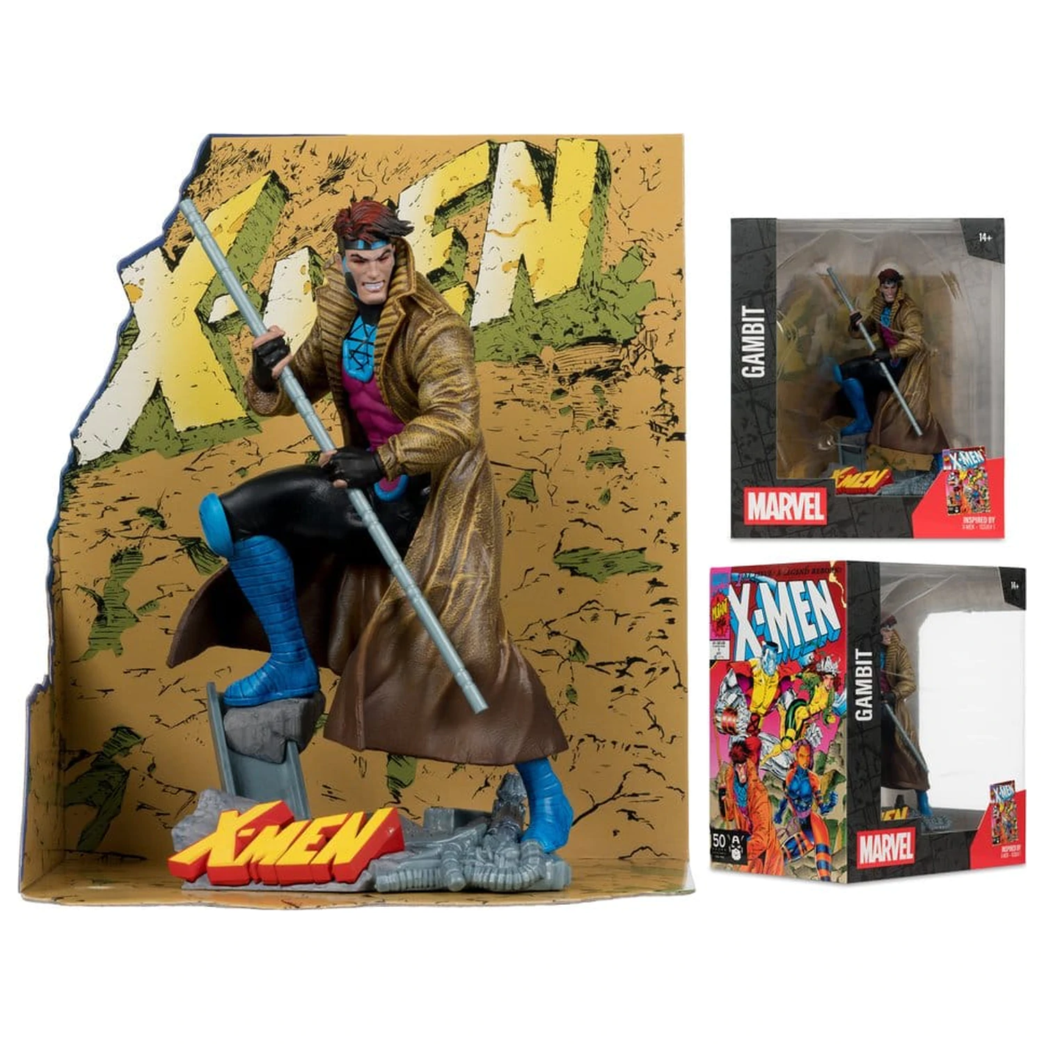 Marvel Collection 1/10 Gambit (X-Men #1) PVC szobor figura 18 cm termékfotó