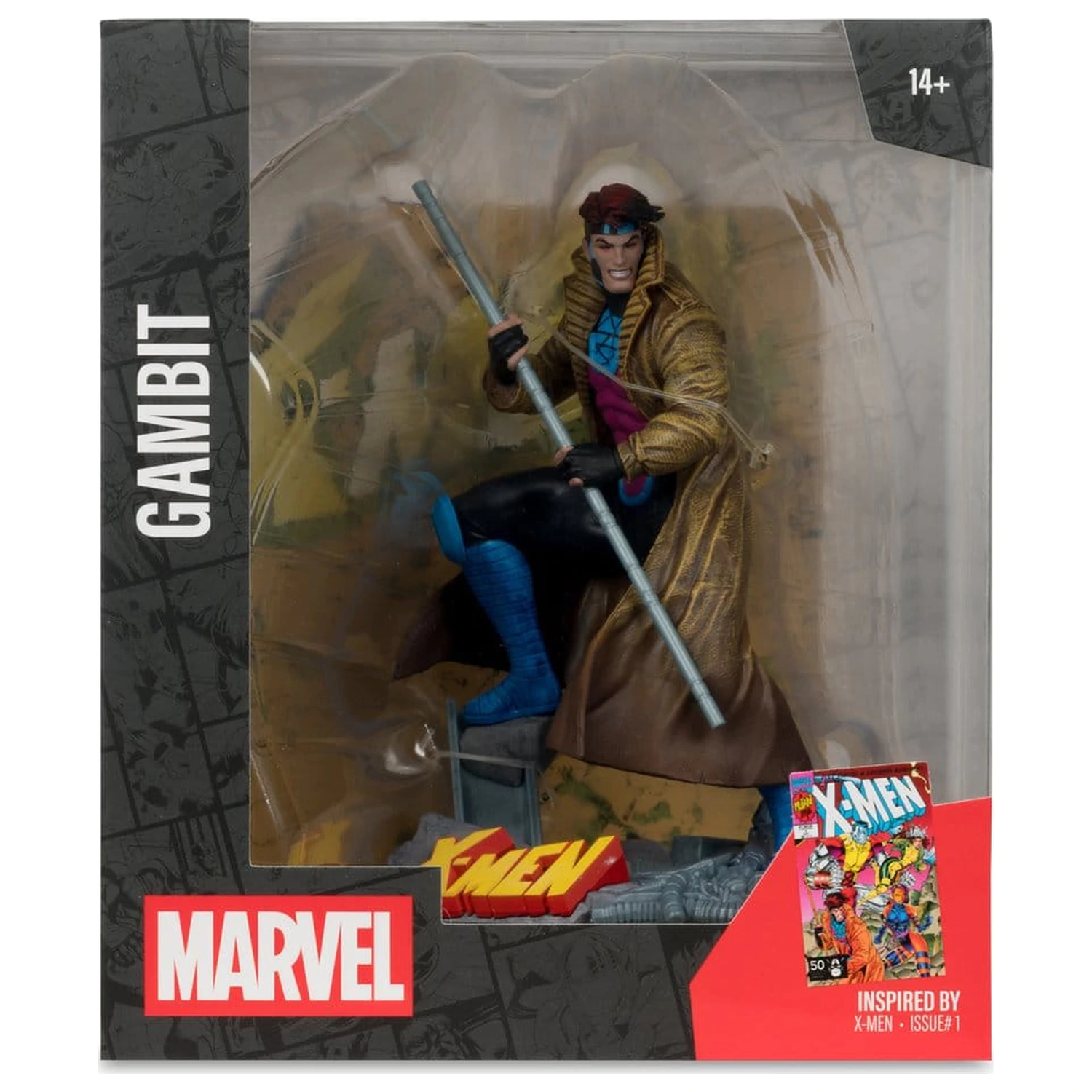 Marvel Collection 1/10 Gambit (X-Men #1) PVC szobor figura 18 cm termékfotó