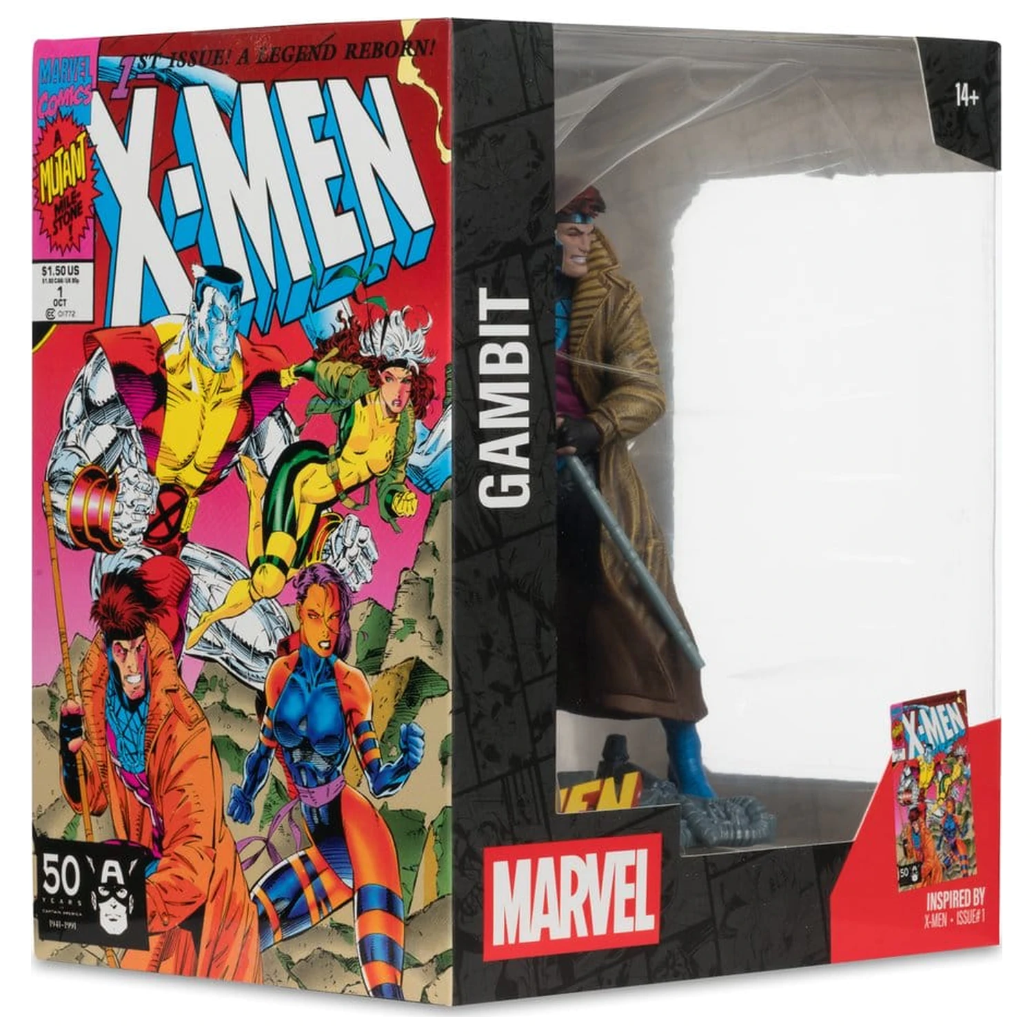Marvel Collection 1/10 Gambit (X-Men #1) PVC szobor figura 18 cm termékfotó