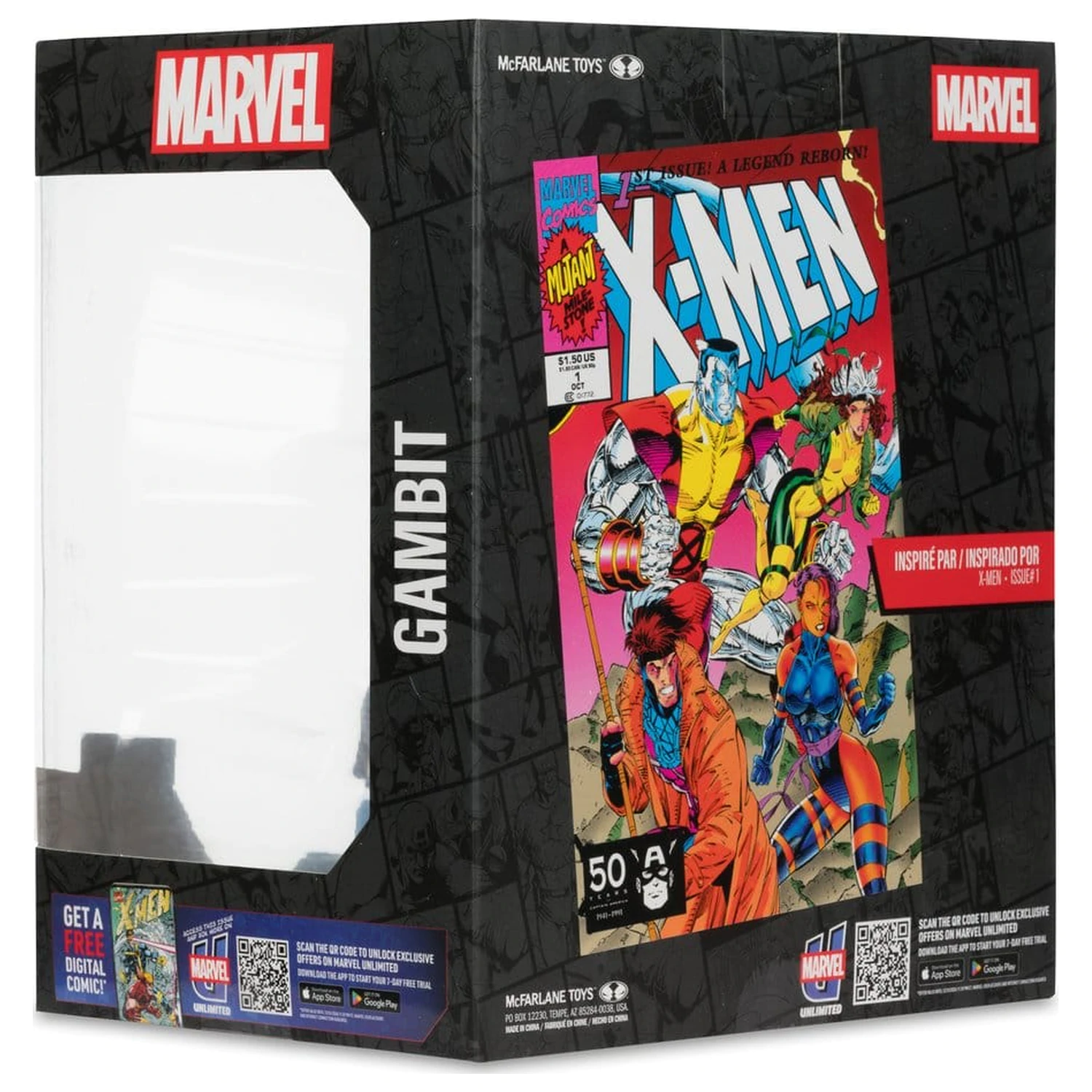 Marvel Collection 1/10 Gambit (X-Men #1) PVC szobor figura 18 cm termékfotó