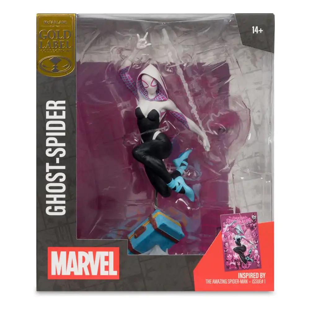 Marvel Collection 1/10 Ghost-Spider (The Amazing Spider-Man #1) PVC szobor figura 17 cm termékfotó