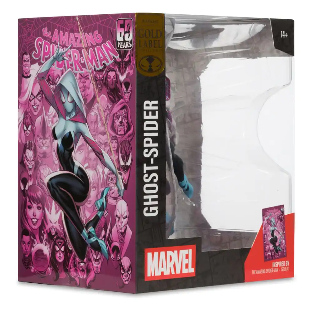 Marvel Collection 1/10 Ghost-Spider (The Amazing Spider-Man #1) PVC szobor figura 17 cm termékfotó