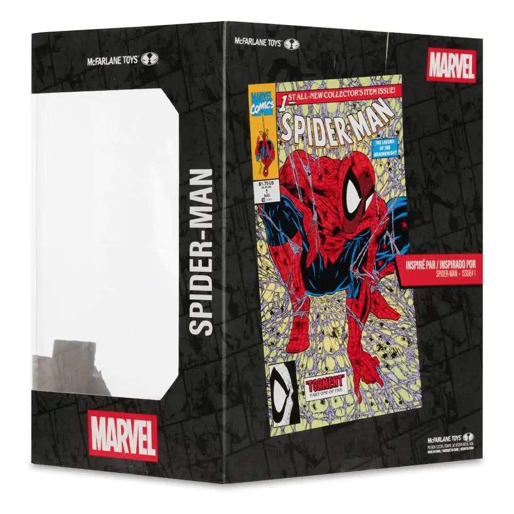 Marvel Collection 1/10 Spider-Man #1 (Corner Box) PVC szobor figura 19 cm termékfotó