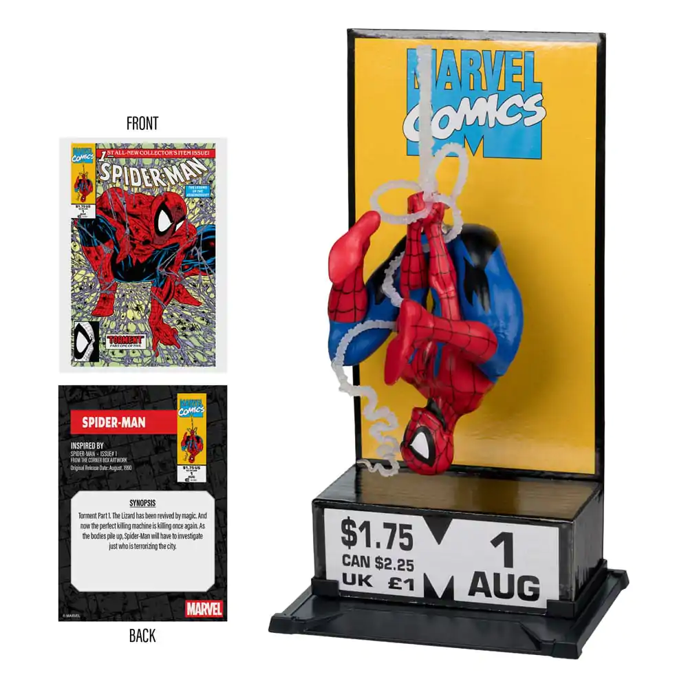 Marvel Collection 1/10 Spider-Man #1 (Corner Box) PVC szobor figura 19 cm termékfotó