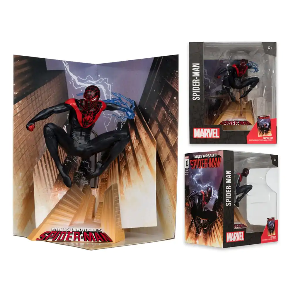 Marvel Collection 1/10 Spider-Man (Miles Morales: Spider-Man #1) PVC szobor figura 13 cm termékfotó