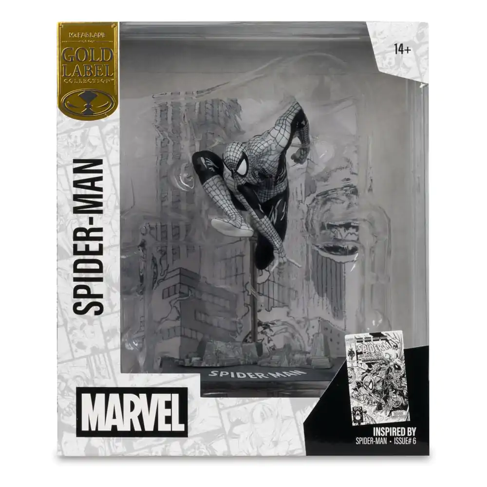 Marvel Collection 1/10 Spider-Man (Spider-Man #6)(Line Art)(Gold Label) PVC szobor figura 10 cm termékfotó