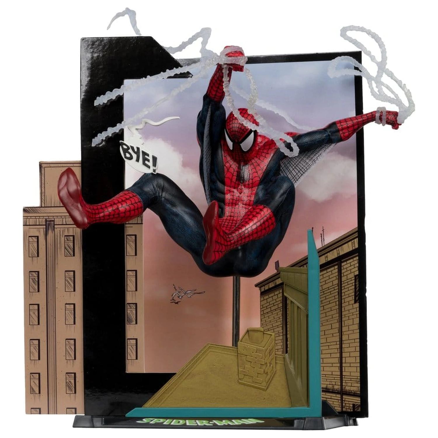 Marvel Collection 1/10 Spider-Man (Spider-Man #6) PVC szobor figura 18 cm termékfotó