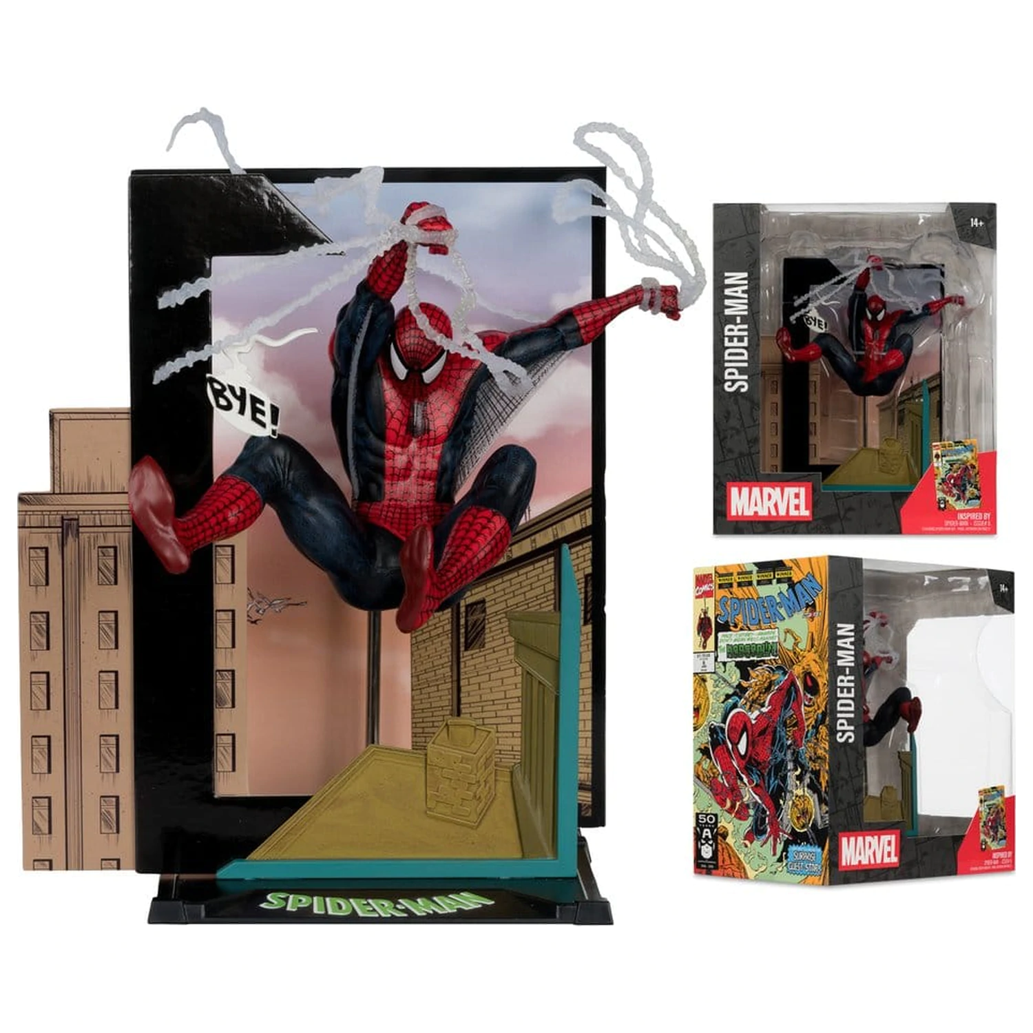 Marvel Collection 1/10 Spider-Man (Spider-Man #6) PVC szobor figura 18 cm termékfotó