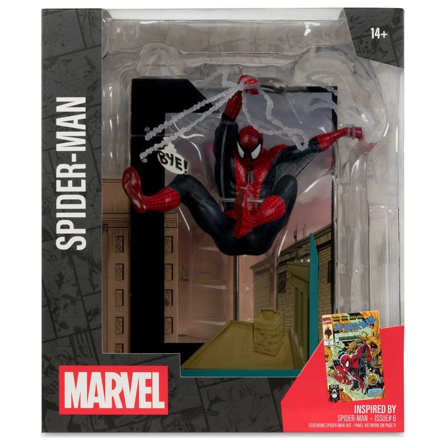 Marvel Collection 1/10 Spider-Man (Spider-Man #6) PVC szobor figura 18 cm termékfotó