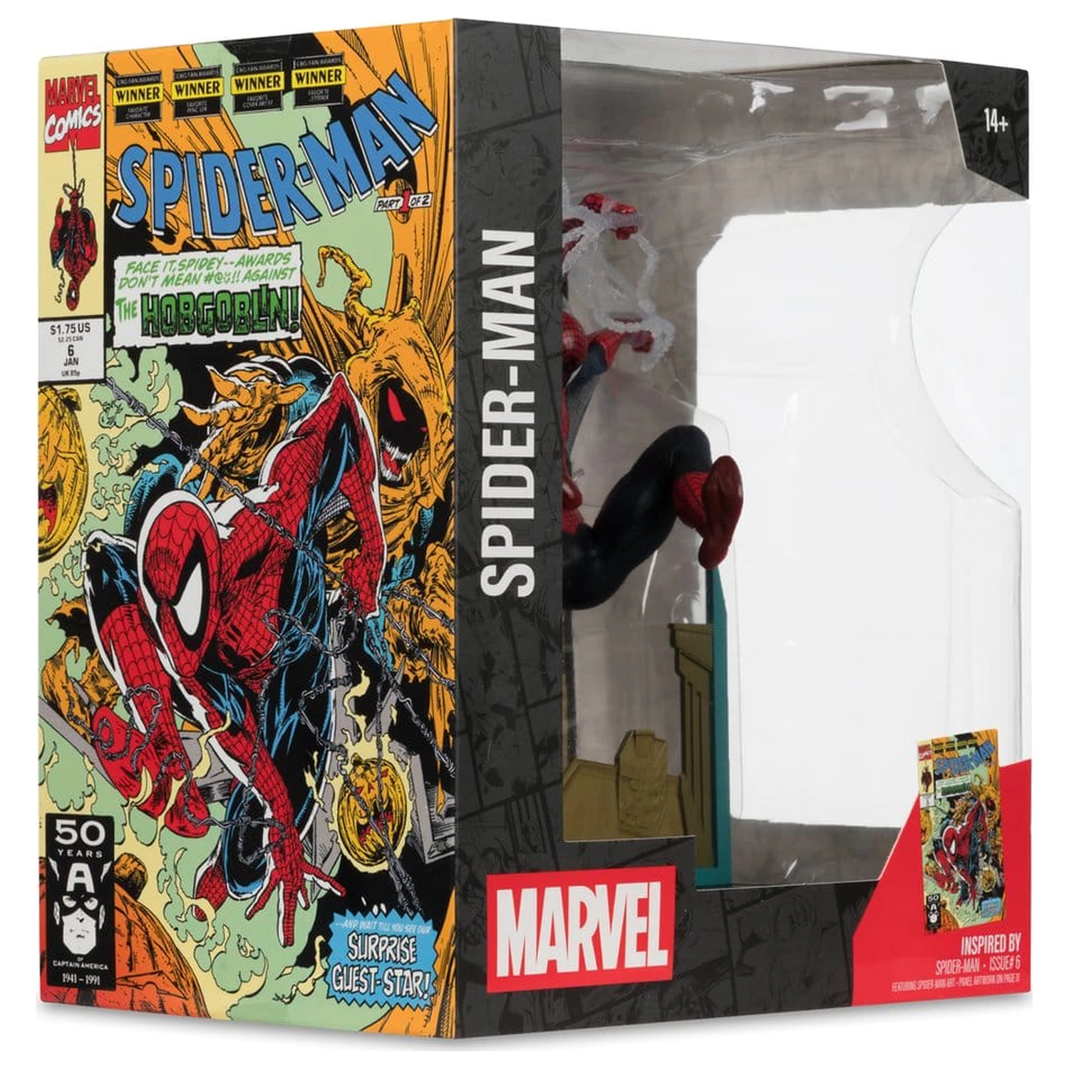 Marvel Collection 1/10 Spider-Man (Spider-Man #6) PVC szobor figura 18 cm termékfotó