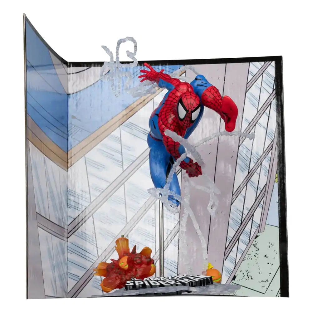 Marvel Collection 1/10 Spider-Man (The Amazing Spider-Man #302) PVC szobor figura 17 cm termékfotó