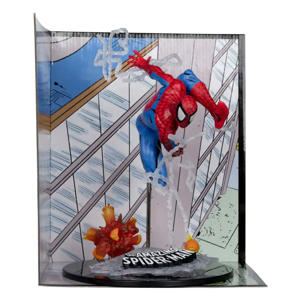 Marvel Collection 1/10 Spider-Man (The Amazing Spider-Man #302) PVC szobor figura 17 cm termékfotó