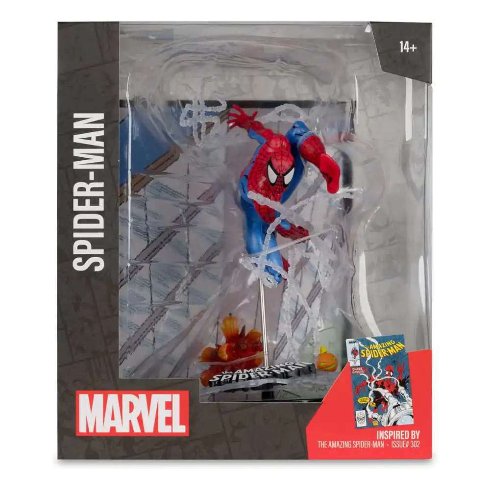 Marvel Collection 1/10 Spider-Man (The Amazing Spider-Man #302) PVC szobor figura 17 cm termékfotó