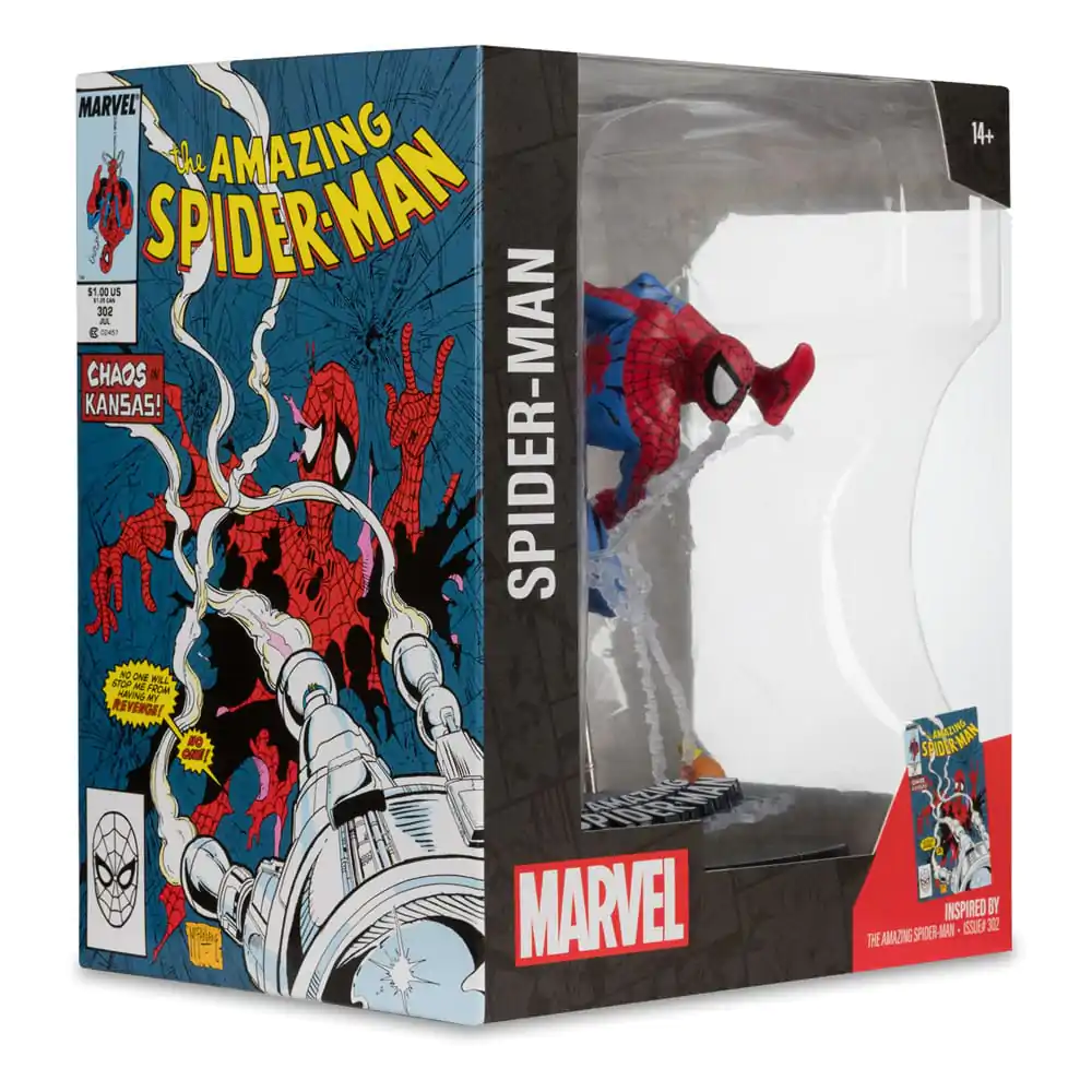 Marvel Collection 1/10 Spider-Man (The Amazing Spider-Man #302) PVC szobor figura 17 cm termékfotó