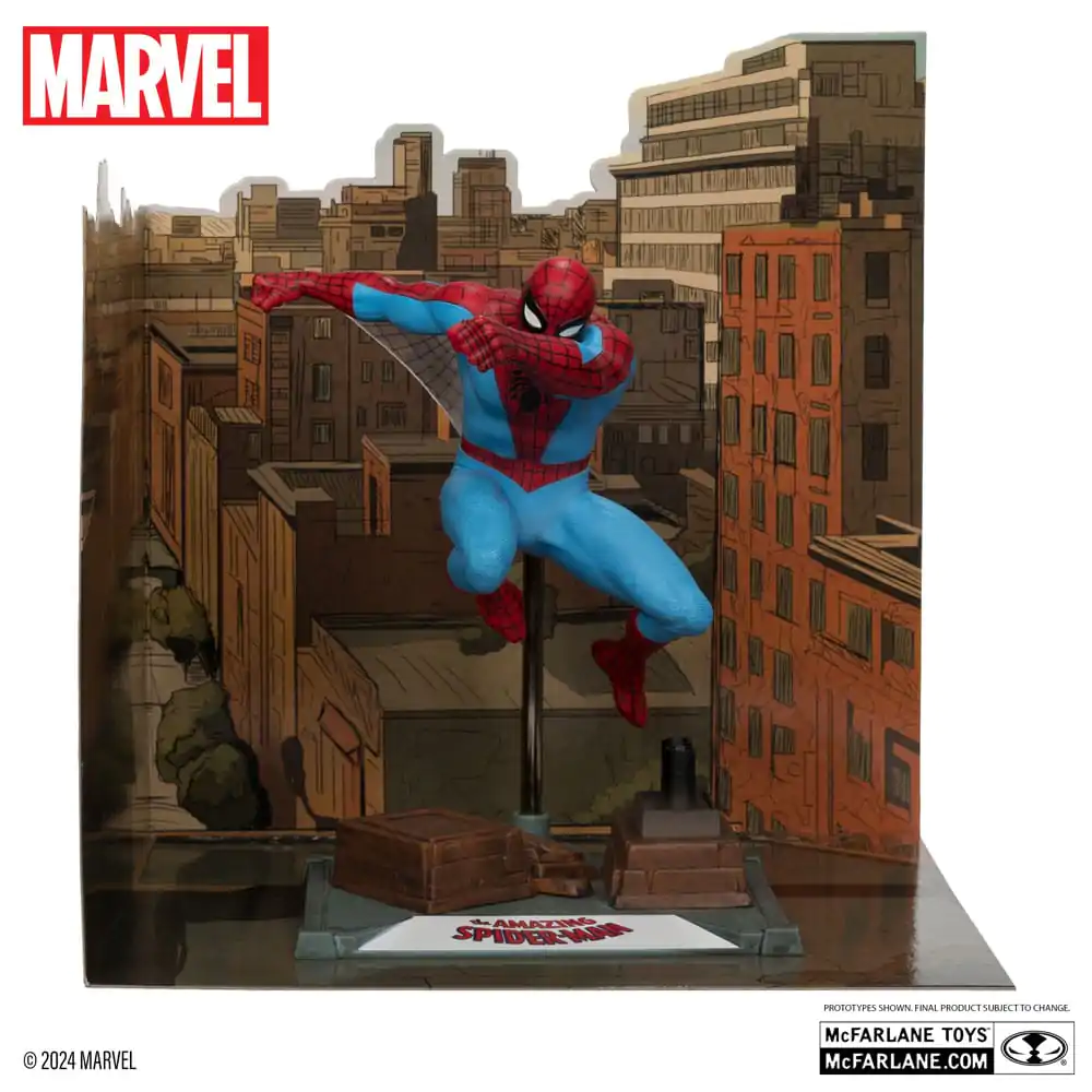 Marvel Collection 1/10 Spider-Man (The Amazing Spider-Man #38) (Gold Label) PVC szobor figura 15 cm termékfotó