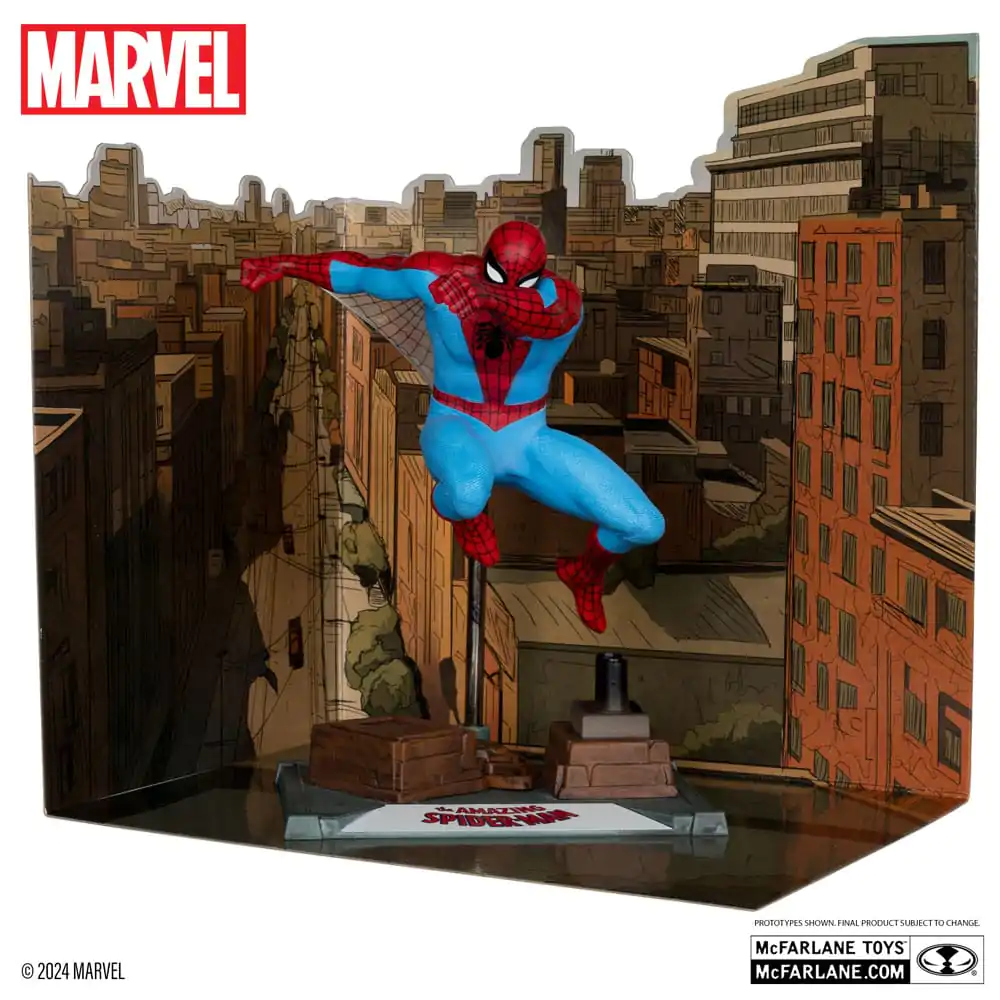 Marvel Collection 1/10 Spider-Man (The Amazing Spider-Man #38) (Gold Label) PVC szobor figura 15 cm termékfotó