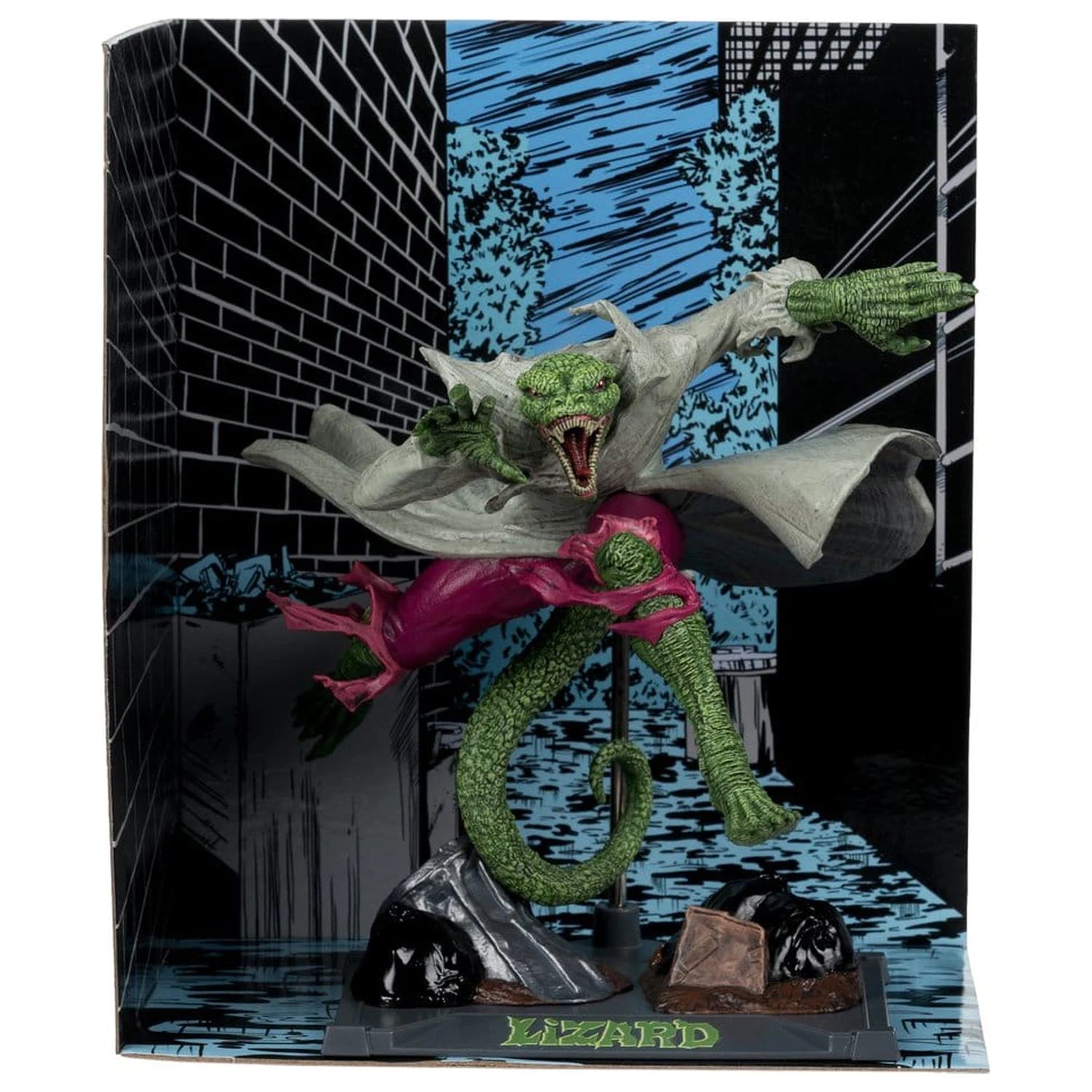 Marvel Collection 1/10 The Lizard (Spider-Man #2) PVC szobor figura 15 cm termékfotó