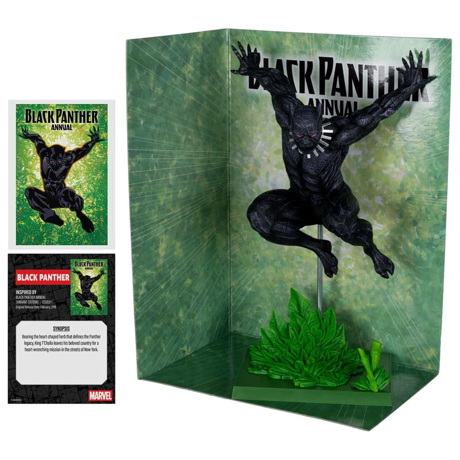 Marvel Collection 1/6 Black Panther (Black Panther Annual #1) (Variant) PVC szobor figura 29 cm termékfotó