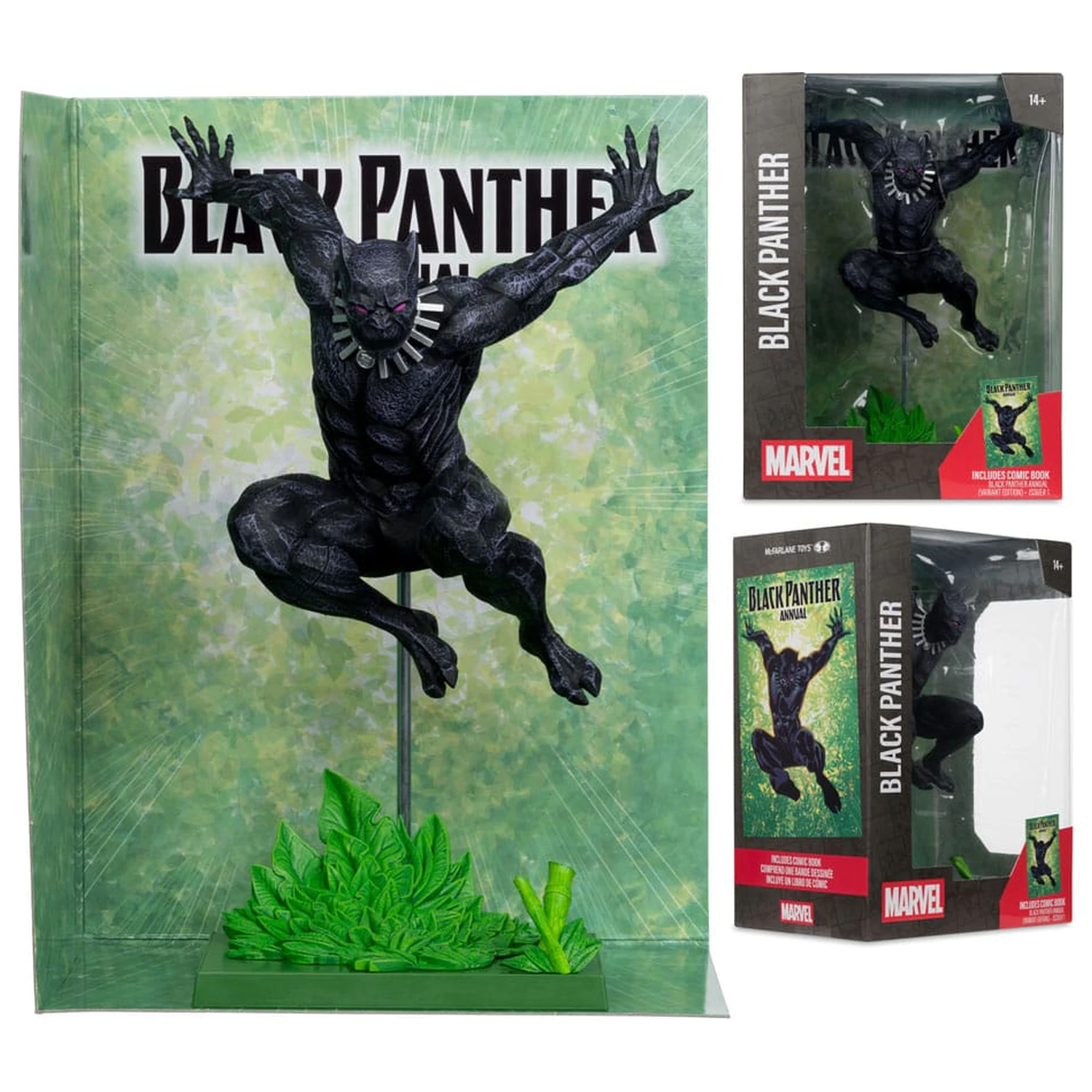 Marvel Collection 1/6 Black Panther (Black Panther Annual #1) (Variant) PVC szobor figura 29 cm termékfotó