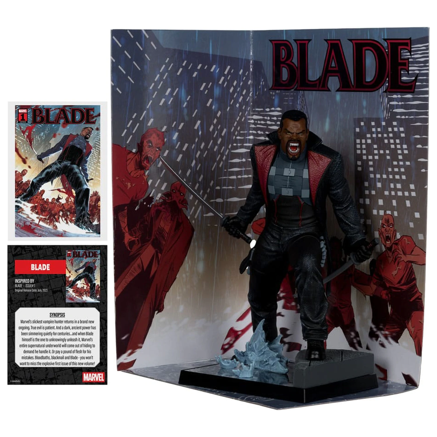 Marvel Collection 1/6 Blade (Blade #1) PVC szobor figura 19 cm termékfotó