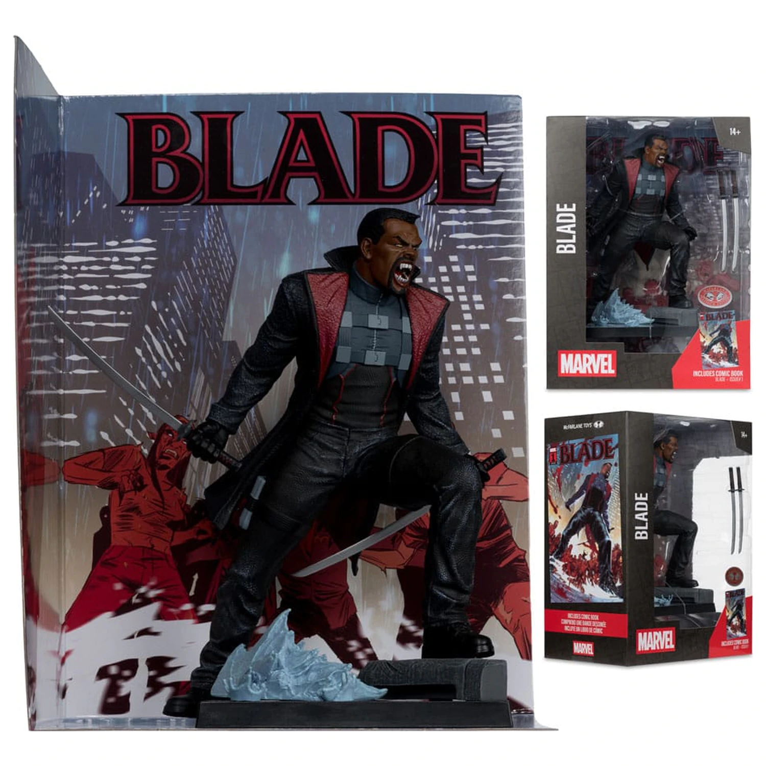 Marvel Collection 1/6 Blade (Blade #1) PVC szobor figura 19 cm termékfotó