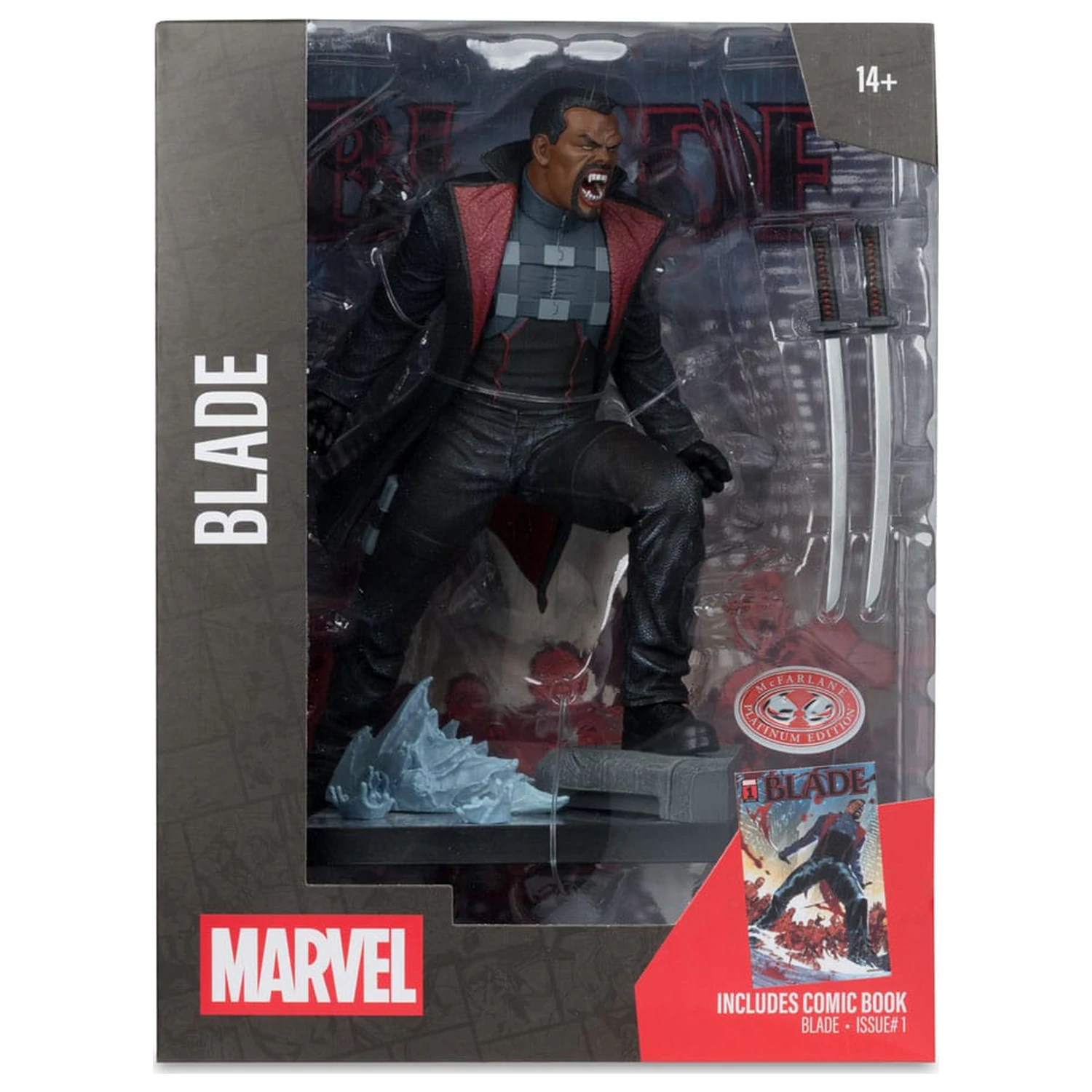 Marvel Collection 1/6 Blade (Blade #1) PVC szobor figura 19 cm termékfotó