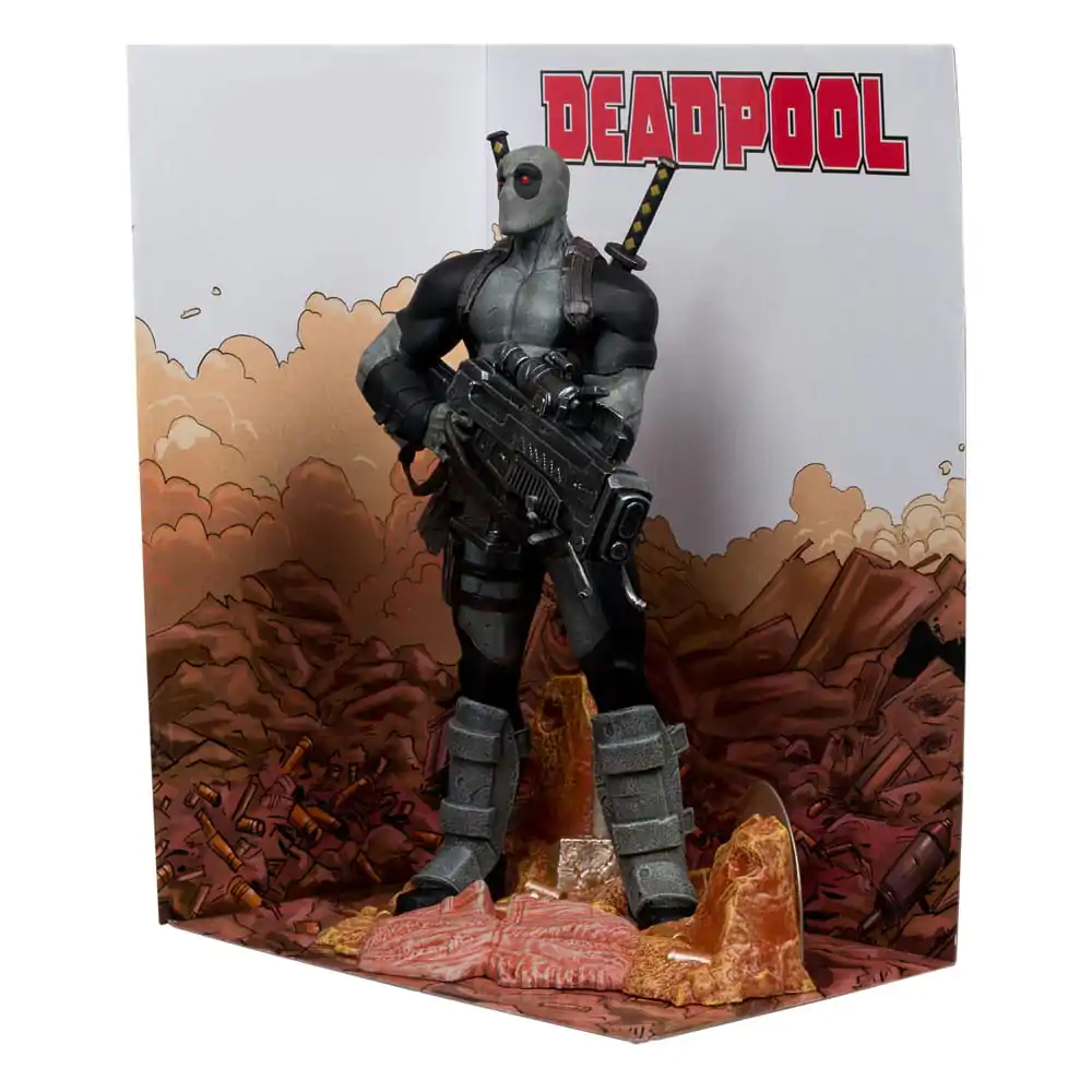 Marvel Collection 1/6 Deadpool (Deadpool #1)(Grey Suit Chase) PVC szobor figura 27 cm termékfotó