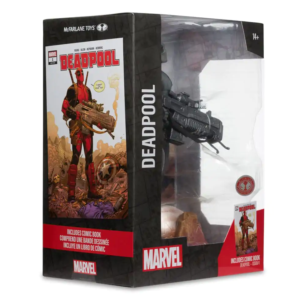 Marvel Collection 1/6 Deadpool (Deadpool #1)(Grey Suit Chase) PVC szobor figura 27 cm termékfotó
