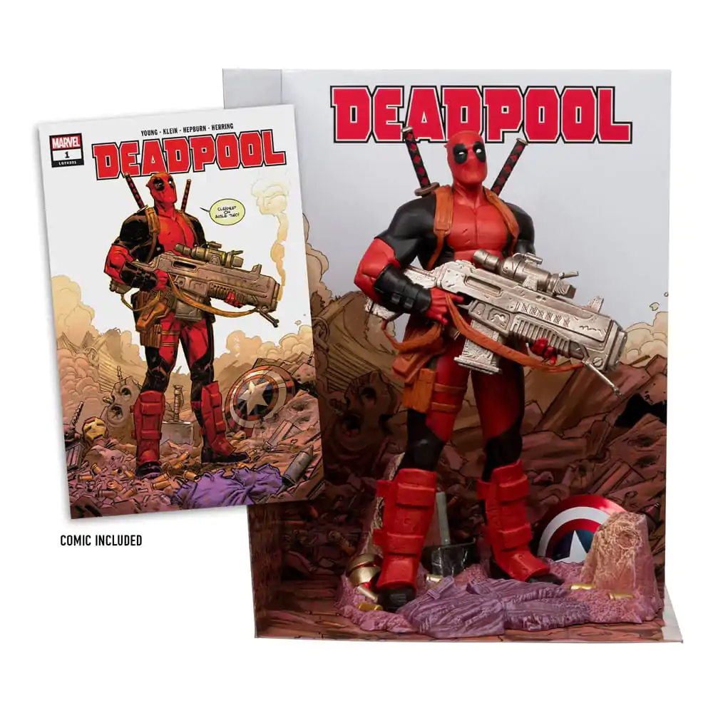 Marvel Collection 1/6 Deadpool (Deadpool #1) PVC szobor figura 27 cm termékfotó